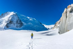Au pied de l\'Aiguille du Midi, Chamonix